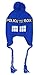 Dr. Who Tardis Call Box Adult Laplander Hat
