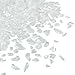 Zungtin 1 lb Rock Quartz Small Tumbled Chips Crushed Stone Healing Reiki Crystal Jewelry Making Home Decoration