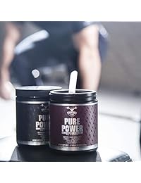 Pre entrenamiento en polvo para hombres y mujeres: Pure Power Natural Preworkout Suplemento...