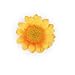 100x Artificial Gerbera Daisy Flowers Heads for DIY Wedding Party (Yellow)