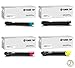 Toner Tap Compatible WC7120 for WorkCentre 7120 7125 7225 7220 Replacement for 006R01460 006R01459 006R01458 006R01457 (High Yield 4-Pack Bundle)
