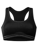 GIODANI Women Active Workout Fitness Seamless Racerback Sports Bra