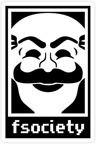 Big Lens store Fsociety Stickers (3 Pcs/Pack)
