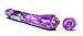 Blush Mambo Vibe - 9 Inch Soft Realistic Vibrating Dildo - Tunable Vibrations Located At The Tip For Deep Stimulation - Flexishaft So It's Not Floppy - Waterproof Vibrator For Women Men - Clear Purple
