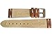 ColaReb 20mm Firenze Rust Brown Leather Watch Strap