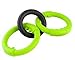 JW Pet Company Big Mouth Rings LT Dog Toy, Large, Colors Vary