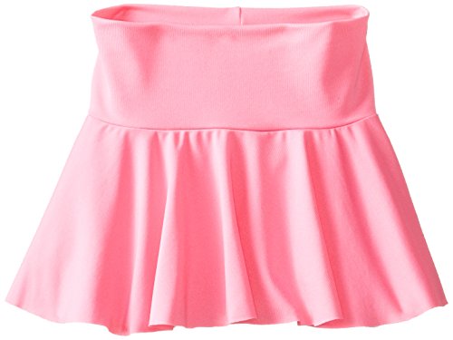 Clementine Little Girls' Microfiber Pull-On Skirt,Hot Pink/Pink,42067