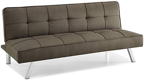 Amazon Com Hawthorne Collections Tufted Convertible Sleeper Sofa