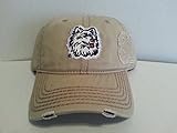 NEW! Khaki Connecticut UConn Huskies Buckle Back Prte-destressed Cap