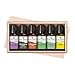 Plant Therapy Essentials Gift Set - Lavender, Peppermint, Eucalyptus, Lemon, Rosemary, Cinnamon, in A Wooden Box 100% Pure, Undiluted, Natural Aromatherapy, Therapeutic Grade 10 mL (1/3 oz)