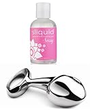 Njoy Pure Plug 2.0 XL with Sliquid Sassy Anal Lube