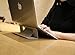 Invisible Laptop Stand Portable-RUCACIO Adhesive Laptop Stand Lightweight Kickstand Foldable Seamless Appendage of Computer Dual-Angle Adjustment Anti-Slide Fits Mac Book,Laptops,iPad, Tablet (Gray)