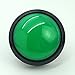 Easyget 5v 100mm Dome Shaped Jumbo LED Illuminated Self-resetting Push Button Switch for Arcade Game Projects , Pop'n Music DIY Projects & Mame DIY Projects Green Color