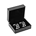 BodyJ4You Cufflink Letter B Initial Alphabet Letter-B Classic Style
