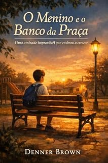 Livro O Menino e o Banco da Praça: Uma amizade improvável que ensinou a crescer