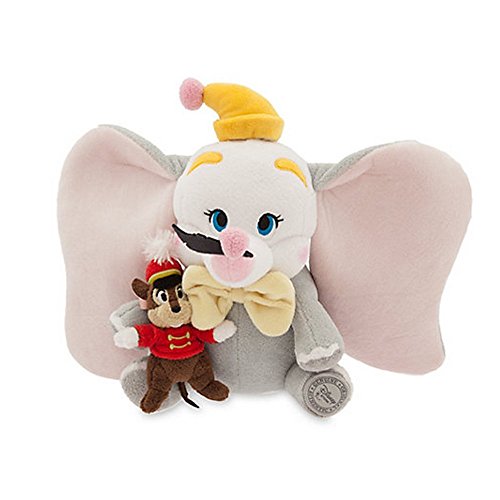 Official Disney Dumbo 26cm Dumbo With Timothy Mouse Soft Plush Toy