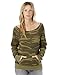 Alternative Women's Maniac Printed Eco-Fleece Sweatshirt