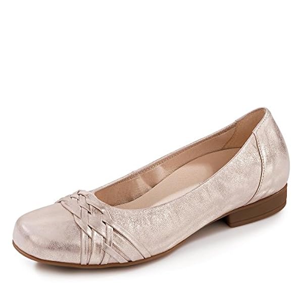 Gabor Ballerinas in grote maten beige 62.633.63 grote damesschoenen