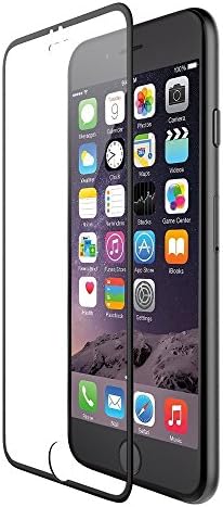 [Diamond Talk] Transparent Tempered Glass Screen Protector Protective Cover Front and Back for iPhone 6 4.7 Inch,(Black)