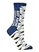 Blue Q Socks, Women's Crew, Busy Making A F-king Difference, Women's Shoe Size 5-10