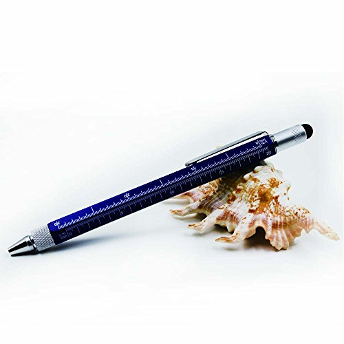 6 in 1 Multitool Pen with Gift Box - Includes 1 Ballpoint Pen