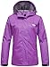 wantdo Women's Waterproof Trench Coat Lightweight Rain Jacket Packable Windbreaker with Hood
