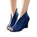 Milesline Spring Summer Womens Peep Toe Wedge Ankle Boots Fashion Sandals