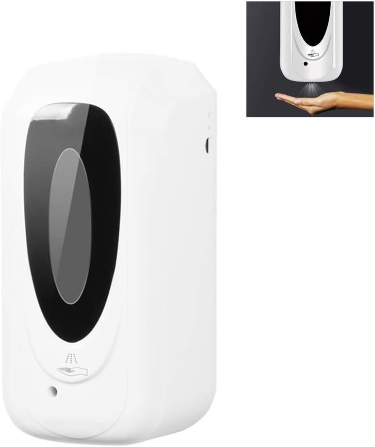 Stylelove Wall-mounted Hand Sanitizer Dispenser Contactless Infrared Sensor Automatic Spray Hand Cleaner For Office Home Kitchen 1000ML