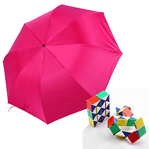 Ozark Trail Attachable Umbrella for Outdoor Folding Chair, Red/Pink - Umbrella ONLY - Thumbnail 3