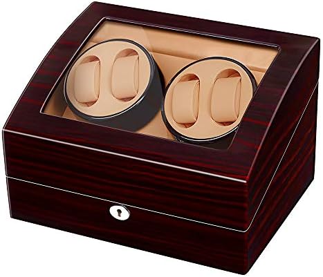 4 Automatic Watch Winder with 6 Storage Case- Buy Online in United Arab