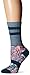 Stance Women's Go East Classic Crew Sock, Teal, Small