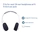 Bingle Super Stretch Headphone Covers Germproof Deodorizing Sweat Absorption and Washable Ear Cover for Most On Ear Headphones with 5~8cm Earpads (HC-M9B)thumb 1
