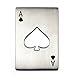 Alytimes Credit Card Size, Casino Poker Bottle Opener (Square,Silver)