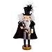 Hollywood Nutcrackers Kurt Adler Hollywood Drosselmeier Nutcracker, 12-Inch,Black