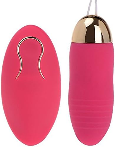 UEE Classical Mini Electric Waterproof Bullet Massager Wireless Remote Control 10-frequency Vibrating Egg-Pink