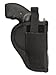 Barsony Gun Concealment OWB Belt Holster for Ruger LCR 38, 357 Right