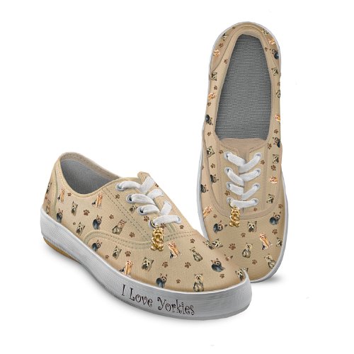 Buy Bradford Exchange Choose Your Dog Breed Women's Sneakers Playful