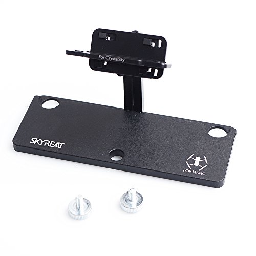 SKYREAT DJI CrystalSky Screen Tablet Mount Holder,DJI Mavic Pro DJI Spark Accessories Aluminum-Alloy Foldable Extender for Mavic,DJI Spark Remote Controller