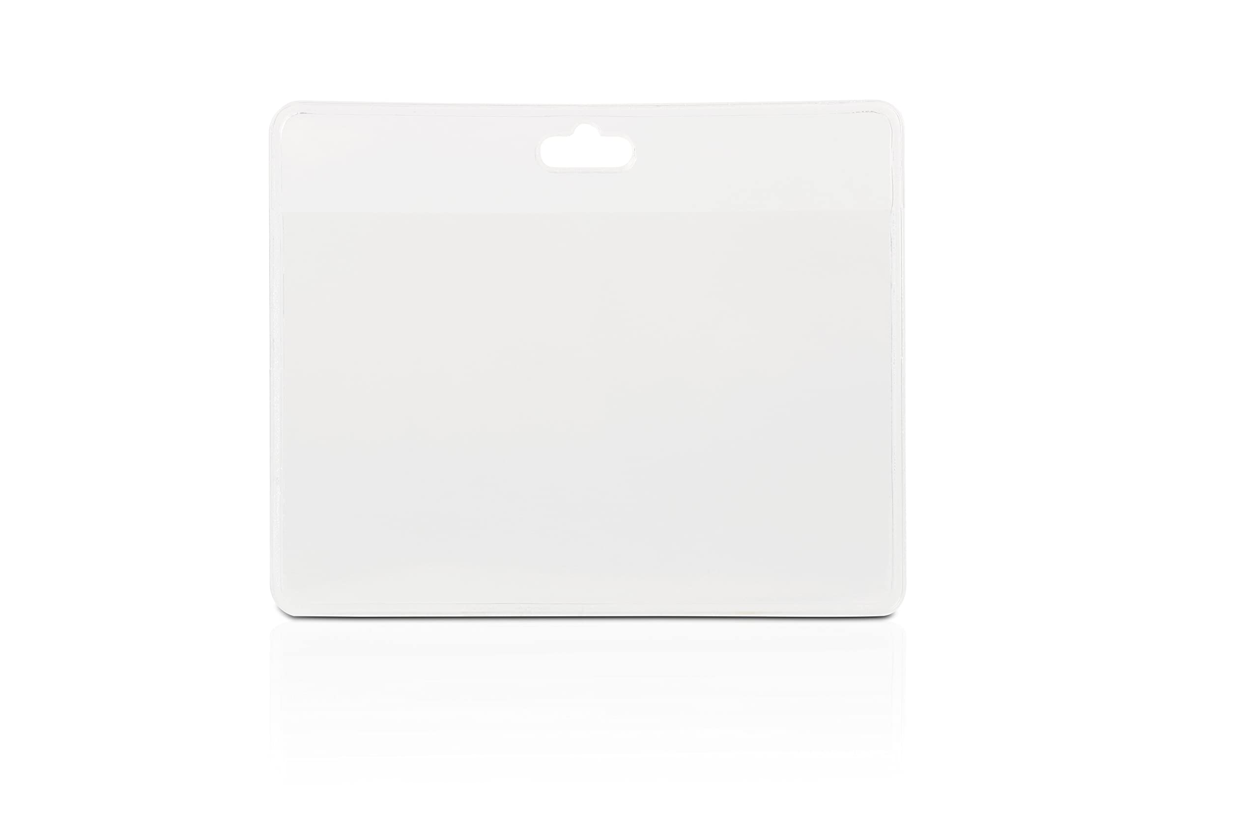 Djois Made by Tarifold 200430-30 Horizontal ID Card Holder, Creedential, 10.5 x 8.2 cm, Transparent