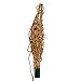 Kurt Adler 10 Light Indoor Rattan Gold Star Treetop