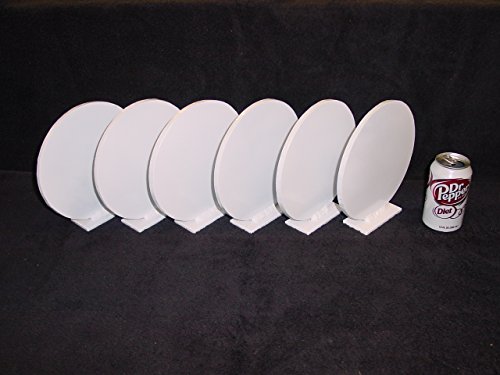 8in. Round Knock-overs Rated for Pistol Shooting – 6 Piece Set