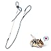 Pet Rat Mouse Leash Lead Harness Adjustable Rope Hamster Finder Bell