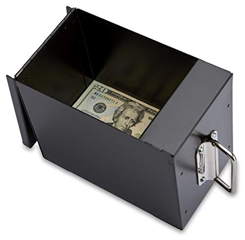 ZZap S30 Bill Drop Safe - POS Under Counter Cash Money Slot Box