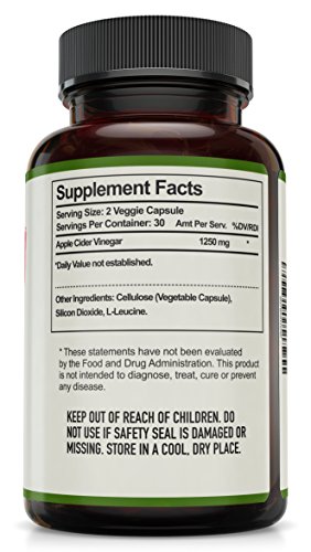 image for Simple Orchards Nutrition Apple Cider Vinegar Pills - Appetite Suppres