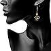 Siskiyou Sports NHL Fan Bead Dangle Earrings