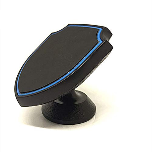 Villagepageme Car Magnetic Mount Stand,Universal Smartphone Compatibility with Strong Magnetic Technology 360Â° Rotating Holder for Cell Phone PDA GPS (Black, 3.94.9cm)