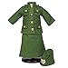 The Queen's Treasures Salvation Army Historic Uniform Comes Complete with Skirt, Jacket and Hat with Salvation Army Badge. Green Khaki Outfit Fits 18 inch American Girl Dolls Clothes & Accessories.