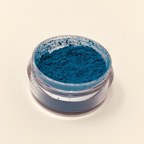 The Magic Chameleon Crafts Company. Thermochromic Temperature Activated Pigment - Multiple Colors and Different Temperature Changes Available. Changes at 88⁰F (31 ⁰C) (2g, Sky Blue)