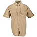 5.11 Tactical #71152 Cotton Tactical Short Sleeve Shirt (Coyote Brown, X-Large)