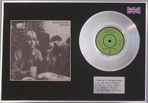 Marianne Faithfull - 7" Platinum Disc & Cover - Broken English